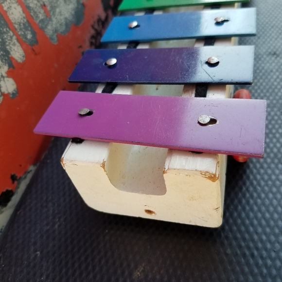 SOLD! Vint 50-60s Right Time Circus XYLO Xylophone - Picture 6 of 8